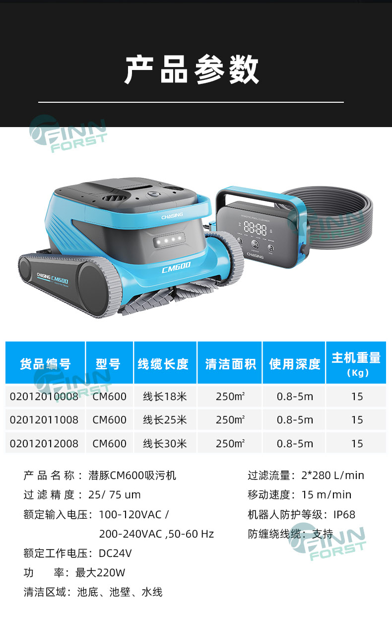 潛豚CM600吸污機